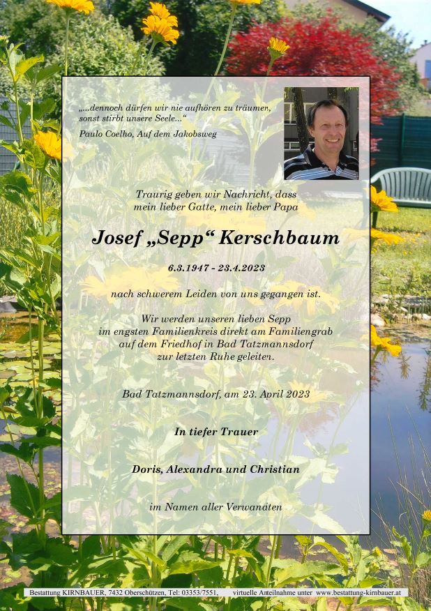 Josef „Sepp“ Kerschbaum