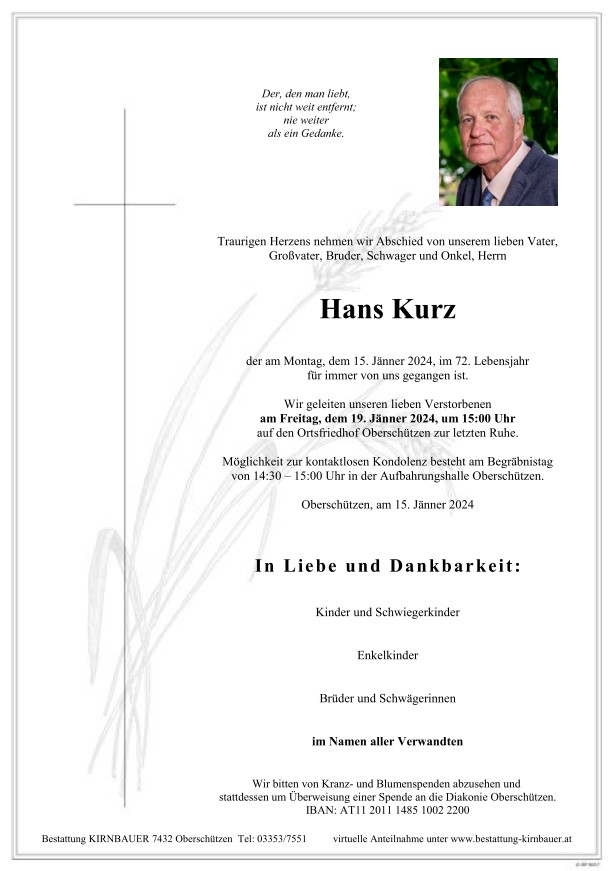 Parte-Kurz Hans-online