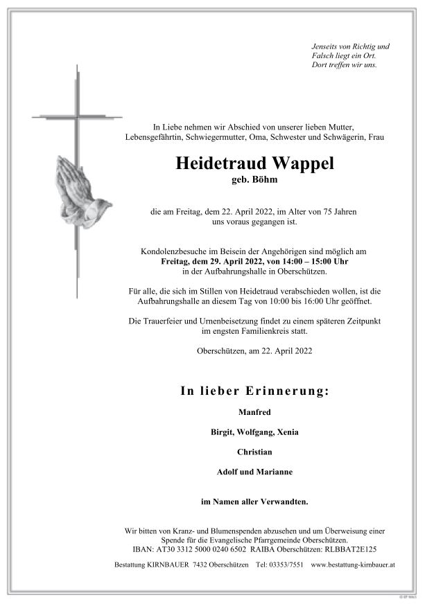 Heidetraud Wappel