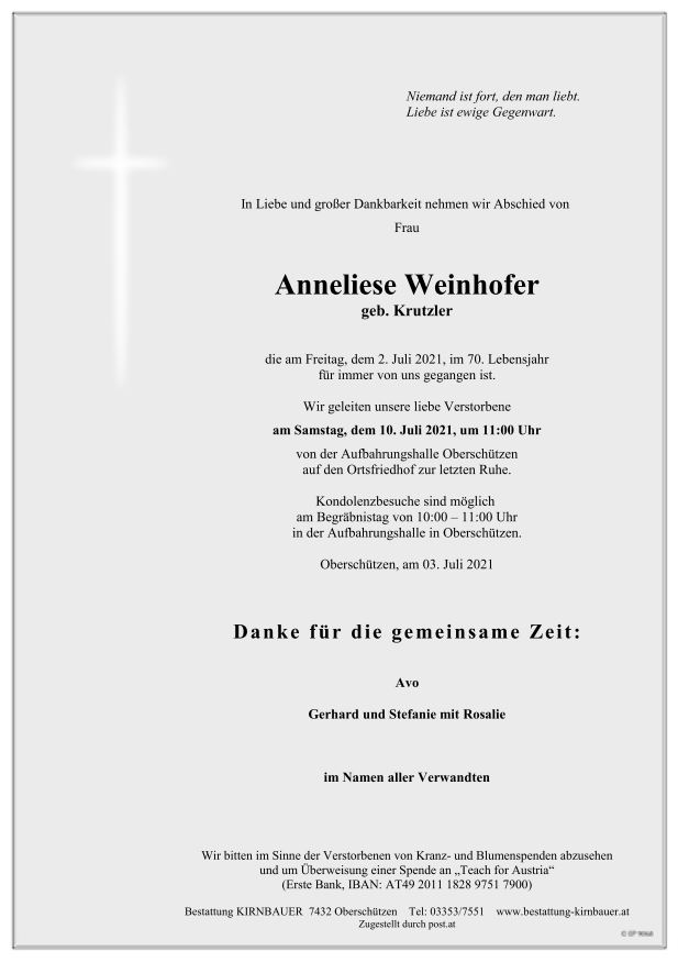 Anneliese Weinhofer