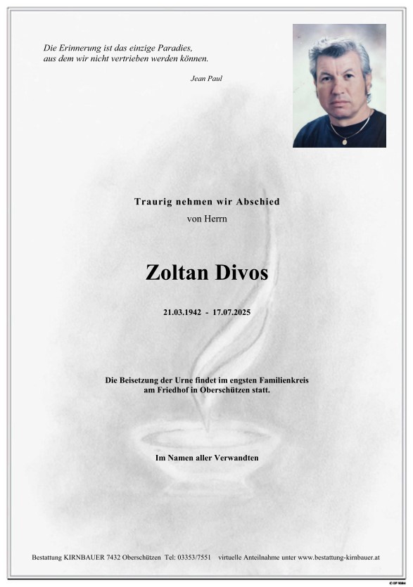 Zoltan Divos